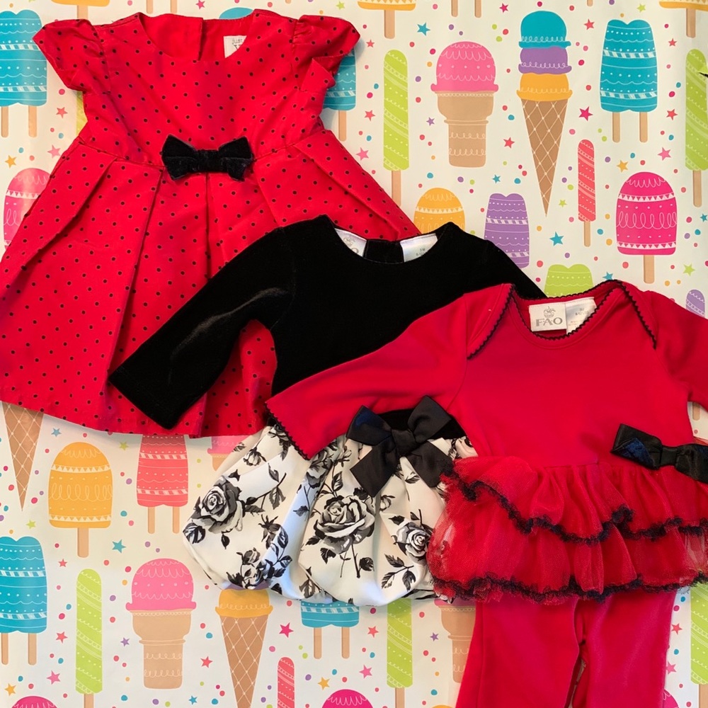 Baby girls dress bundle